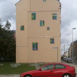Fassadengestaltung von Künstlern in der Peterstraße