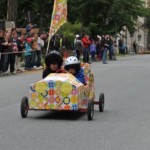 Seifenkiste Flower-Power