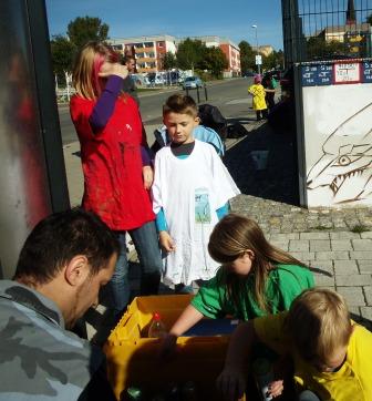 Kinder mit Friedrich Benzler