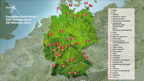 ZDF Karte Terra X