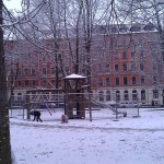 Lessingplatz abgesperrt