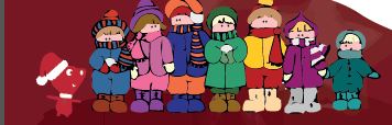 Weihnachtsleute Maulwurf