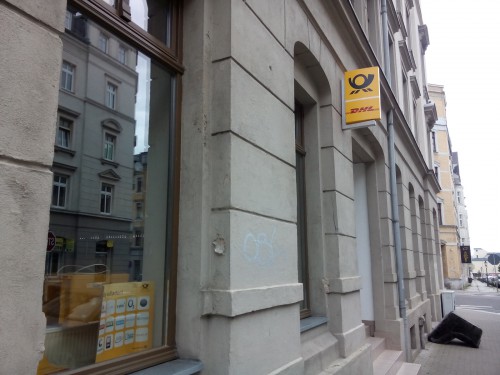 Post neuer Standort