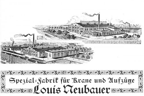 Werbeprospekt nach 1905