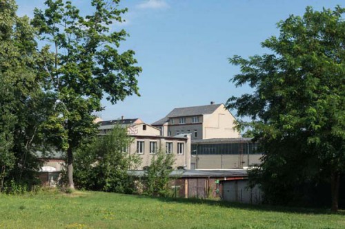 Hofansicht der Betriebsreste