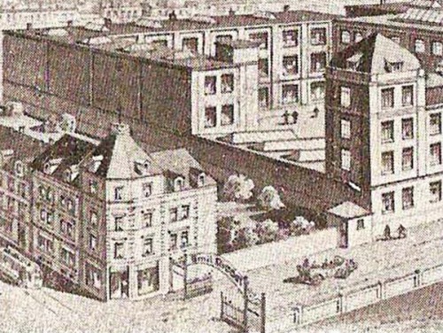 Gebäude der Riedel-Werke