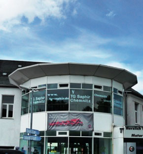 Standort der TG Saphir, Hainstraße