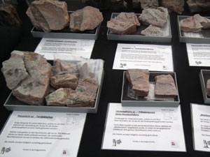 Fenster in die Erdgeschichte, 2. Präsentation von Fundstücken, Chemnitz 2012