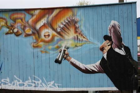 Sprayer am Substanz