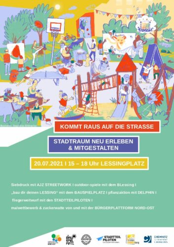 Fest STADTRAUM NEU ERLEBEN & MITGESTALTEN @ Lessingplatz